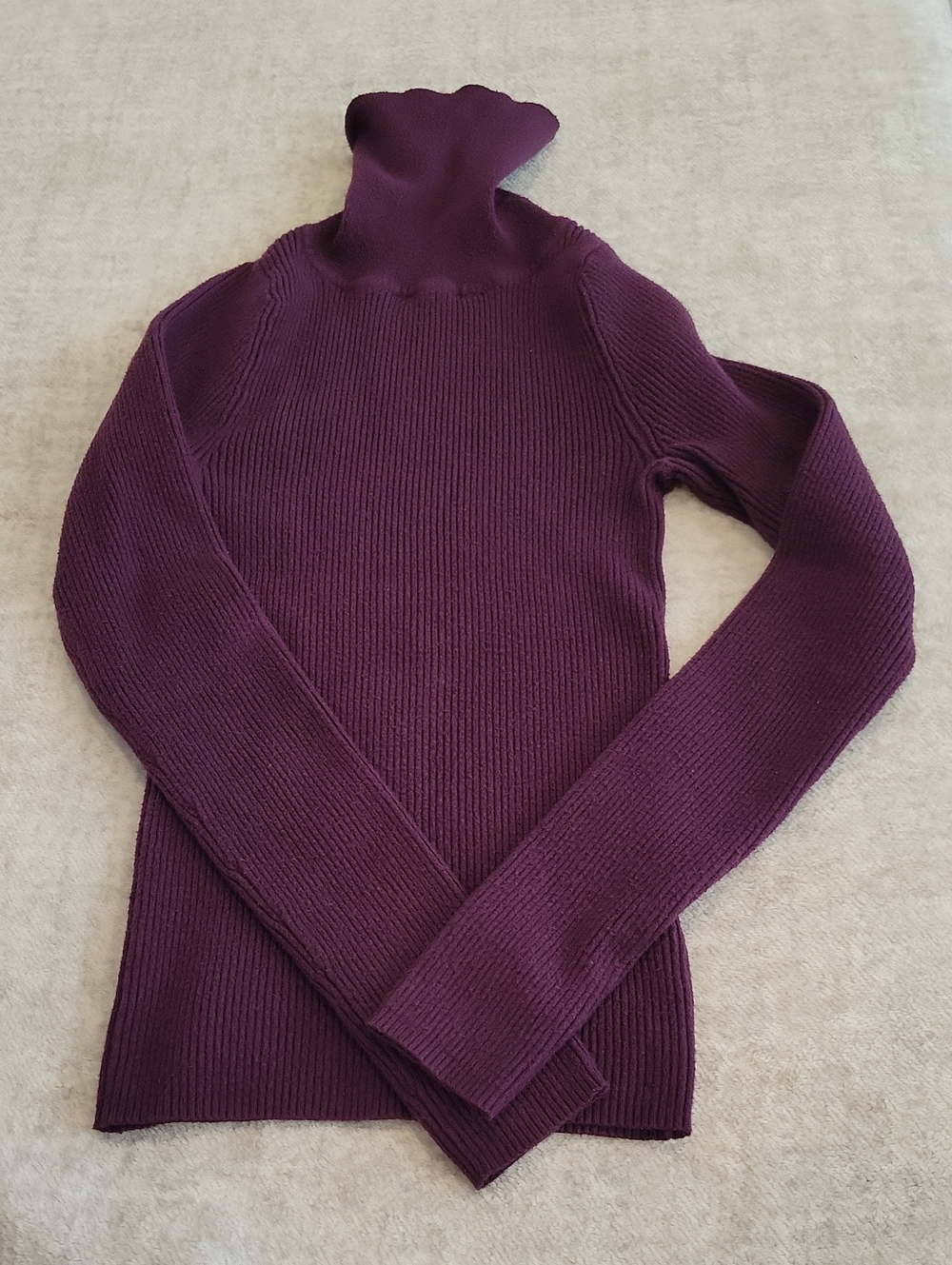 Express: Purple Turtleneck, Used Condition, Size XXS